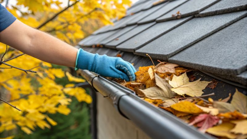 Gutter Inspection in Spring