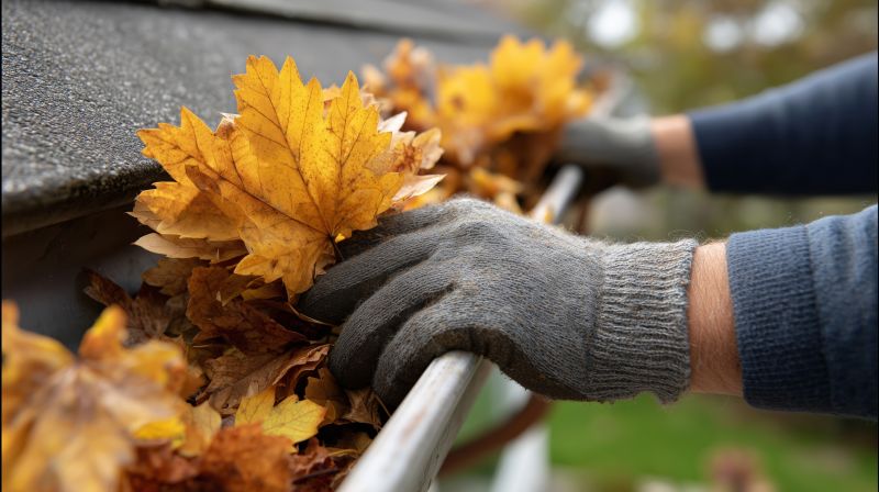 Fall Gutter Clearing